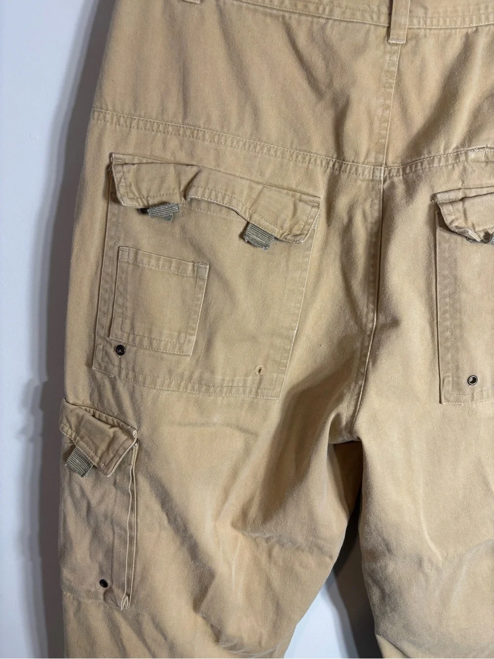 Vintage Body Glove Cargo Pants Utility Paratrooper Y2K 34”